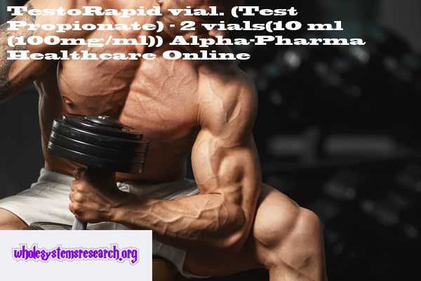 You can buy TestoRapid vial. (Test Propionate) – 2 vials(10 ml (100mg/ml)) online with delivery to USA and Worldwide : 2 vials(10 ml (100mg/ml)) by Alpha-Pharma Healthcare