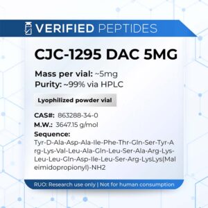 CJC-1295 DAC Peptide (5MG)