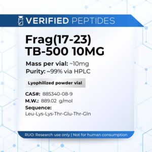 Frag(17-23) TB-500 Peptide (10MG)