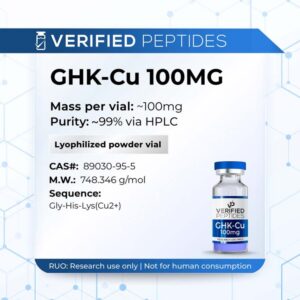 GHK-Cu Copper Peptide (100MG)