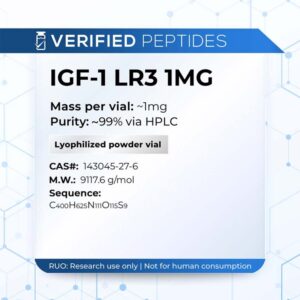 IGF-1 LR3 Peptide (1MG)
